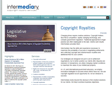 Tablet Screenshot of copyrightroyalties.com